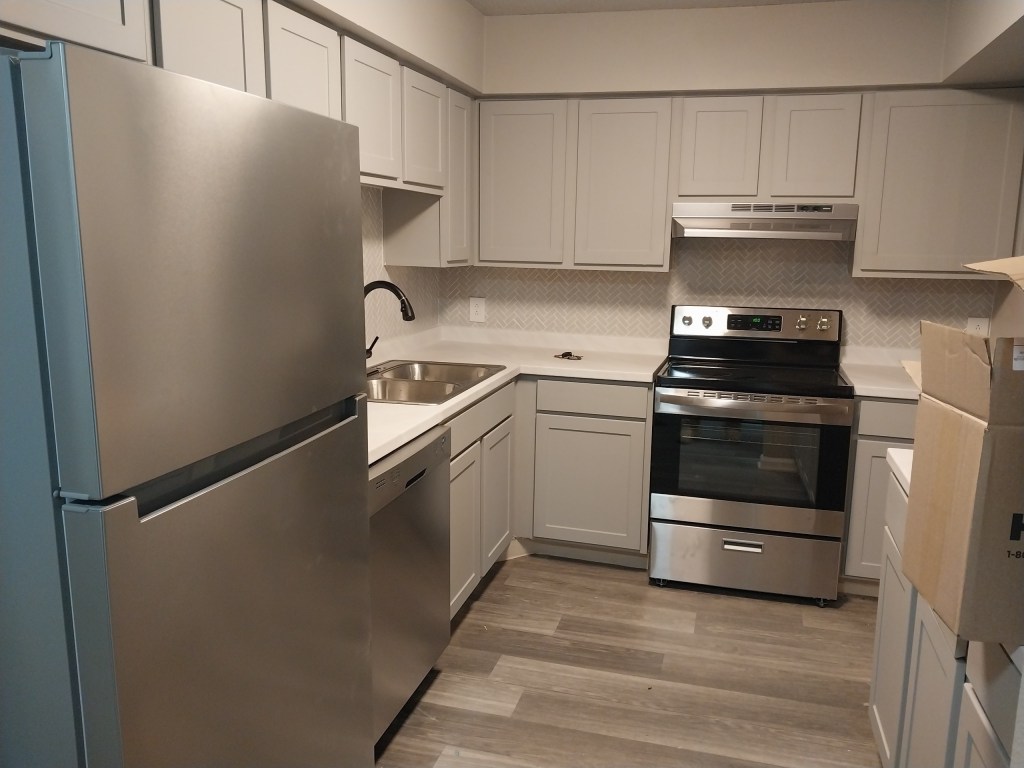 a modern updated kitchen