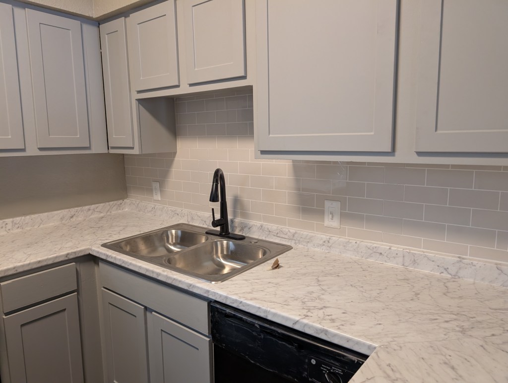 a modern updated kitchen