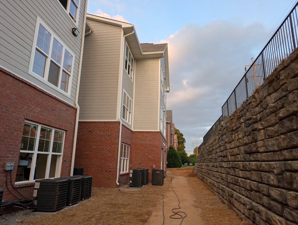 brand new updated apartment exterior